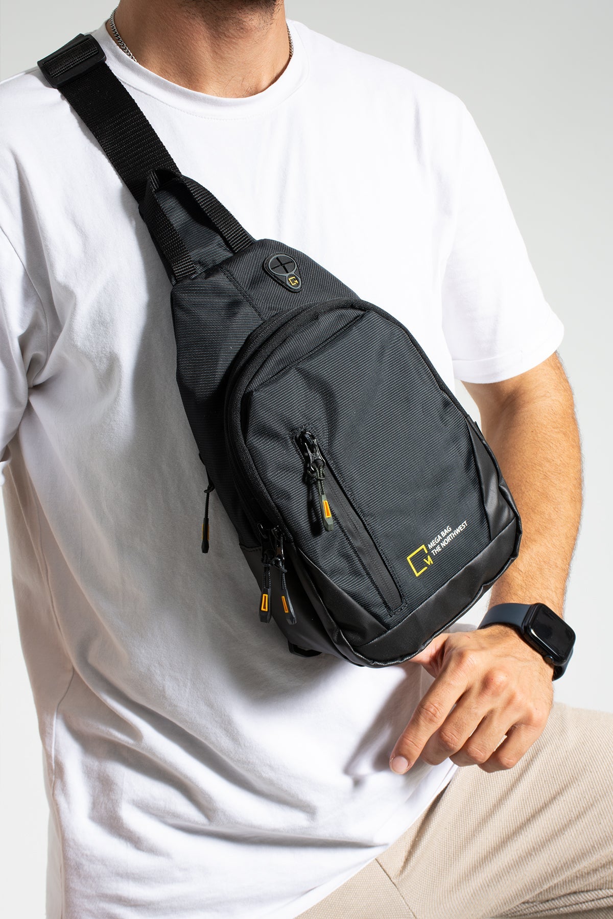 Mega Çanta 1025 Erkek Body Bag - Kurtuluş Çanta